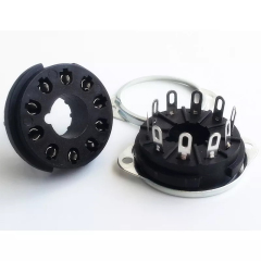 1PC GZS10-1-F 10Pins Vacuum Tube Socket FOR GDB-201 GDB-221