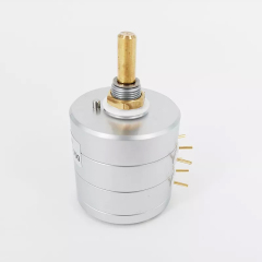 1PC EIZZ 24 steps LOG A EIZZ attenuator potentiometer two channel stereo 10K