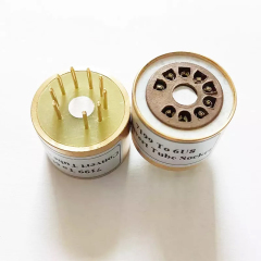 1PC White Ceramic gold plated socket 7199 to 6U8 Vacuum TUBE SOCKET ADAPTER