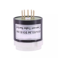 1PC bakelite socket 6V6 TO EL84 EL34 TO EL84 6BQ5 6P14 6P15 Vacuum tube socket adapter converter