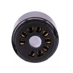 1PC Black bakelite gold-plated socket 7199 to 6U8 Vacuum TUBE SOCKET ADAPTER
