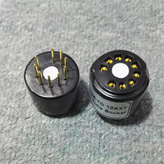1PC handmade Bakelite 5755 TO 12AX7 Vacuum Tube socket Adapter