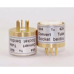 1pc 6X4 (top) to 6Z4 Vaccum tube adapter socket converter 6X4 TO 6Z4 HIFI Diy