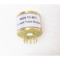1pc 6AQ5 to 6P1 Valve Tube Amplifier Socket converter adapter 7pin to 9pin