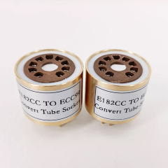 1PC E182CC to ECC99 Vacuum Tube AMP socket Convert Adapter