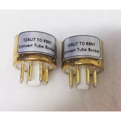1PC handmade 12AU7 to 6SN7 12AX7 to 6SN7 Vacuum Tube socket Adapter