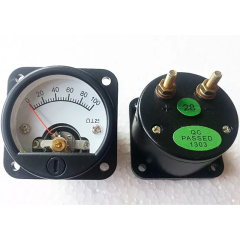 1PC SO-45 DC 100MV panel meter for HIFI Amplifier speaker power supplier