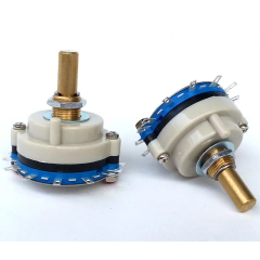 1PC 1 layer 1 pole 6 steps ROTARY SWITCH Attenuator Pot Potentiometer Volume Control DIY