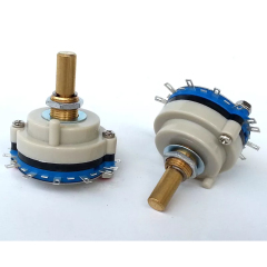 1PC 1 layer 1 pole 6 steps ROTARY SWITCH Attenuator Pot Potentiometer Volume Control DIY