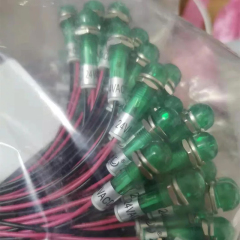 100 pcs 12V 24V tube radio dial indication Lamp Light Bulb LED power light