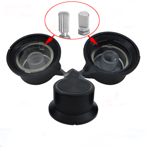1PC 25X15mm Plastic AMP volume potentiometer Knob rachis hole 6.0mm hole for HIFI AMP