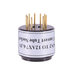 1PC 6922 6N2 TO 12AX7 ECC83 12AX7B 6.3V Bottom DIY Audio Vacuum Tube Adapter Socket Converter