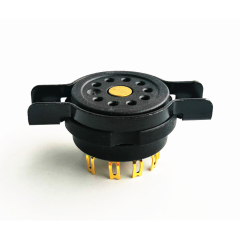 1PC EIZZ 4pin 8pin 9pin Tube Socket Vacuum Tube Amplifier for KT88 300B EL34 12AX7 101D