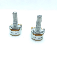 6pin ALPS RK163 Volume potentiometer STEREO 10K 50K 100K RK16312A0BKR RK16312A0B85