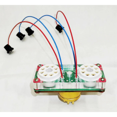 Dual 7193 to 6SN7 7193+7193 to 6SN7 2C22 6C8P to 6SN7 aVaccum tube adapter socket converter