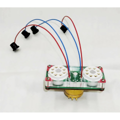Dual 7193 to 6SN7 7193+7193 to 6SN7 2C22 6C8P to 6SN7 aVaccum tube adapter socket converter