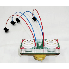 Dual 7193 to 6SN7 7193+7193 to 6SN7 2C22 6C8P to 6SN7 aVaccum tube adapter socket converter
