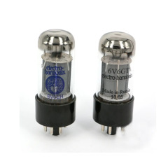 Electro-Harmonix 6V6EH Audio Vacuum Tube Replace EH 6V6GT 6P6P Silver plated pin