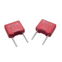 10pcs/lot WIMA MKS2 100V 0.1μF (104/100nF) Film Capacitor – 5% Tolerance