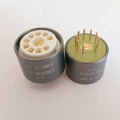 1PC 6CG7 To 12BH7 Vacuum TUBE SOCKET ADAPTER 6CG7 top To 12BH7
