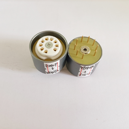 1PC E280F (Top) to 437A (Bottom) Vacuum Tube Adapter for Western Electric 437A Amplifier Sockets E280F to 437A