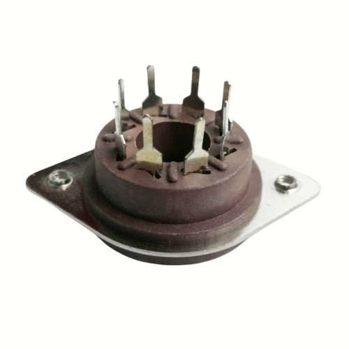 1PC 8pin bakelite PCB Mounting Vacuum tube socket for KT66 KT88 6SL7 6SN7 6CA7 6V6 6550 7199 EL34 EL37 GZ32 GZ34 GZS8-F