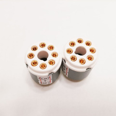1PC 6EM7 Top to 6DE7 Tubes Socket converter adapter 6EM7 to 6DE7