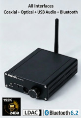 BTC60-PRO Bluetooth Receiver & DAC Decoder, ES9039 Chip, Bluetooth 6.2, LDAC Supported
