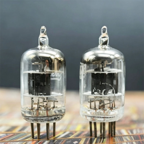 New old stock RCA 5654 Vacuum Tube Black‑Plate Square‑Ring Upgrade Replacement for 6AK5 / 6J1 / 6M1 / EF95 / 403A Audio Tube