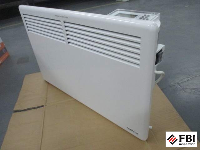 Wall-mounted heater inspection