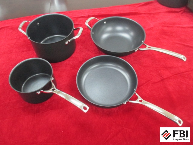 Non-stick cookware inspection