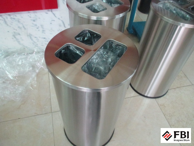 Classification trash-bin inspection