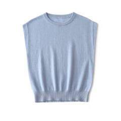 Sleeveless Cashmere Sweater