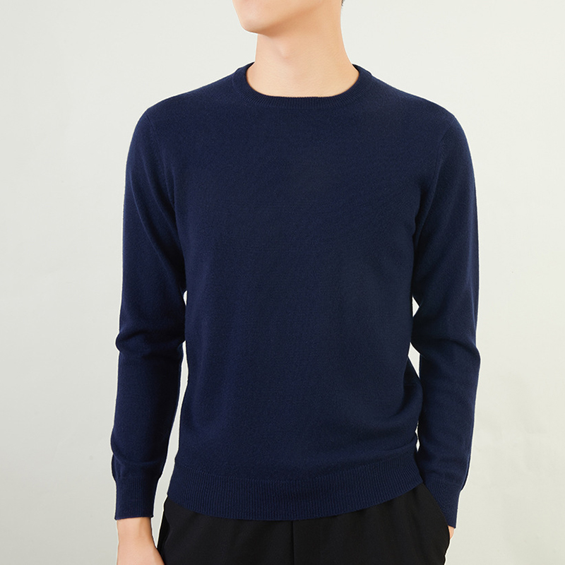 Round Neck Cashmere Sweater