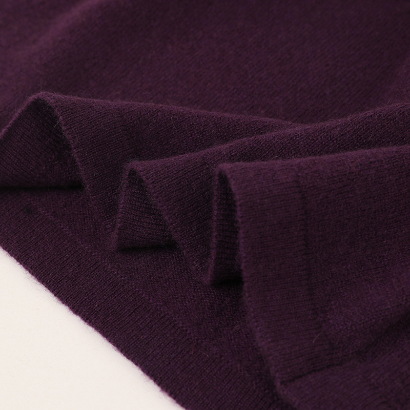 Solid Color Cashmere T-Shirt