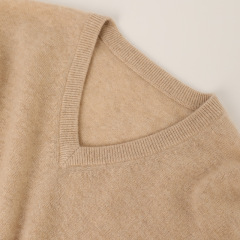 Classic V-Neck Cashmere Sweater for Men