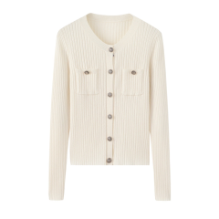 Women's Autumn Winter Cashmere Knitted Cardigan