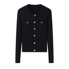 Women's Autumn Winter Cashmere Knitted Cardigan