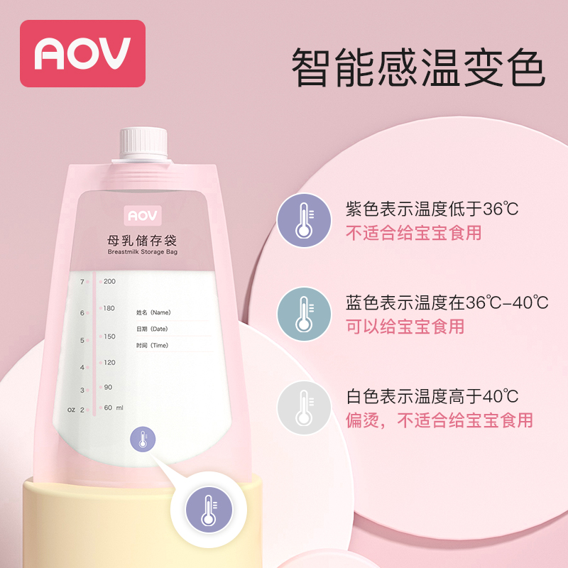 AOV7518 Breastmilk Storage Bag(20pcs)