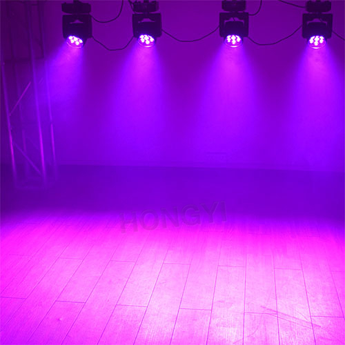 Lira LED Zoom Wash 7X12W luzes móveis RGBW DMX luz de palco de controle para luz LED Dj cabeça móvel