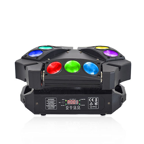 9x12W RGBW Spider Light Mini Led Moving Head Light