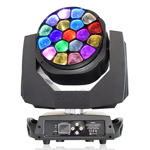 19X15W Große Biene Augen Strahl Moving Head Bühne Licht