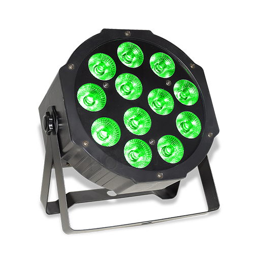 12x12W RGBW LED FLat Par Luz