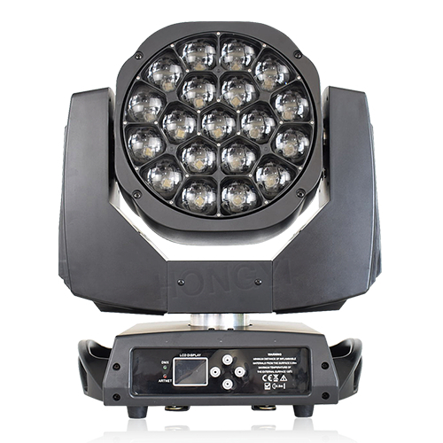 19X15W Große Biene Augen Strahl Moving Head Bühne Licht