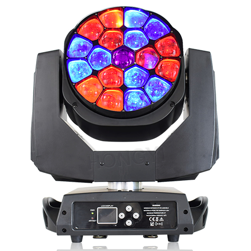 19X15W Große Biene Augen Strahl Moving Head Bühne Licht