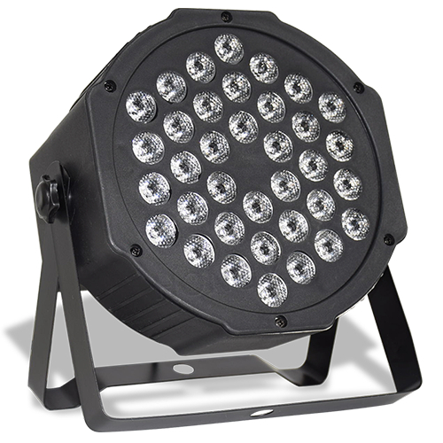 Luz LED plana par 36x3W