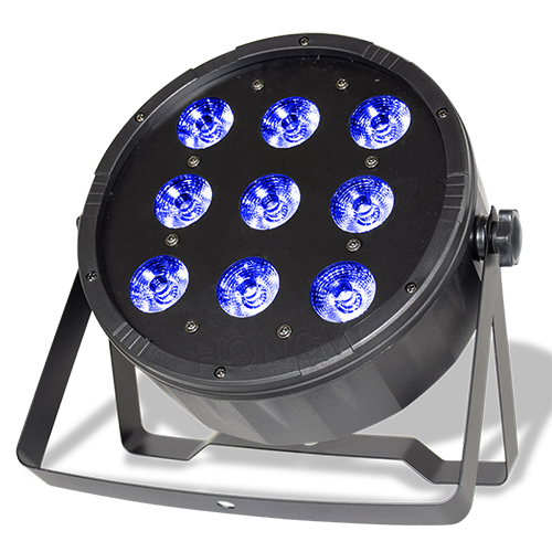 Luz par led 9X12W RGBW