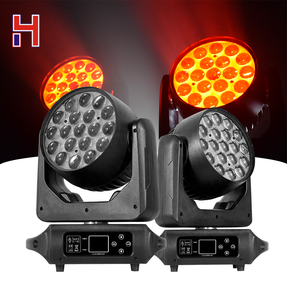 19x15w moving head zoom wash