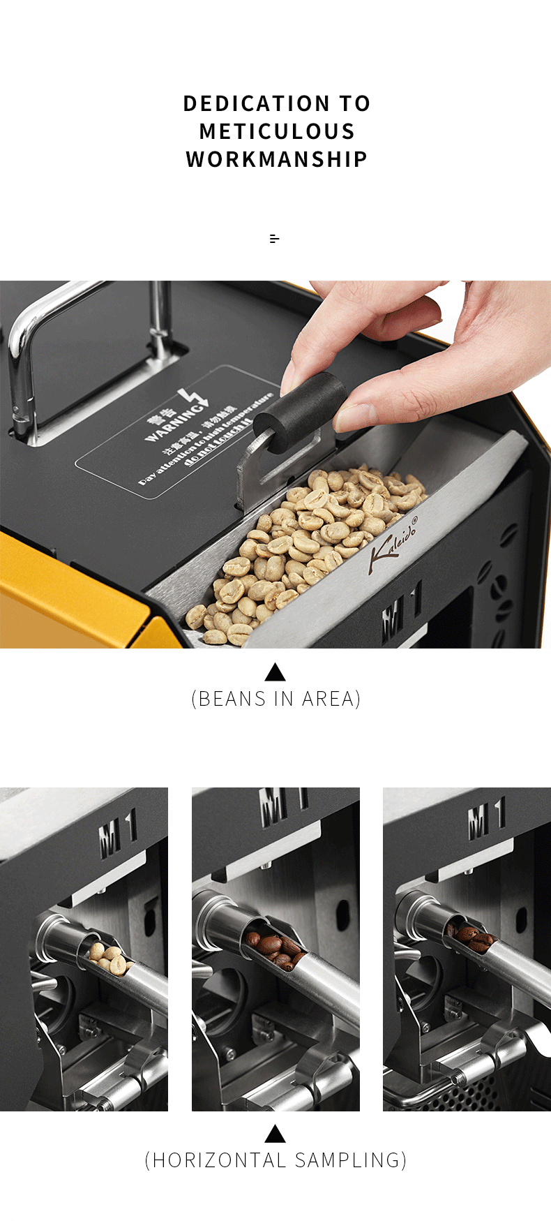 Compact and Efficient - M1 Mini Coffee Roaster for Your Coffee Beans