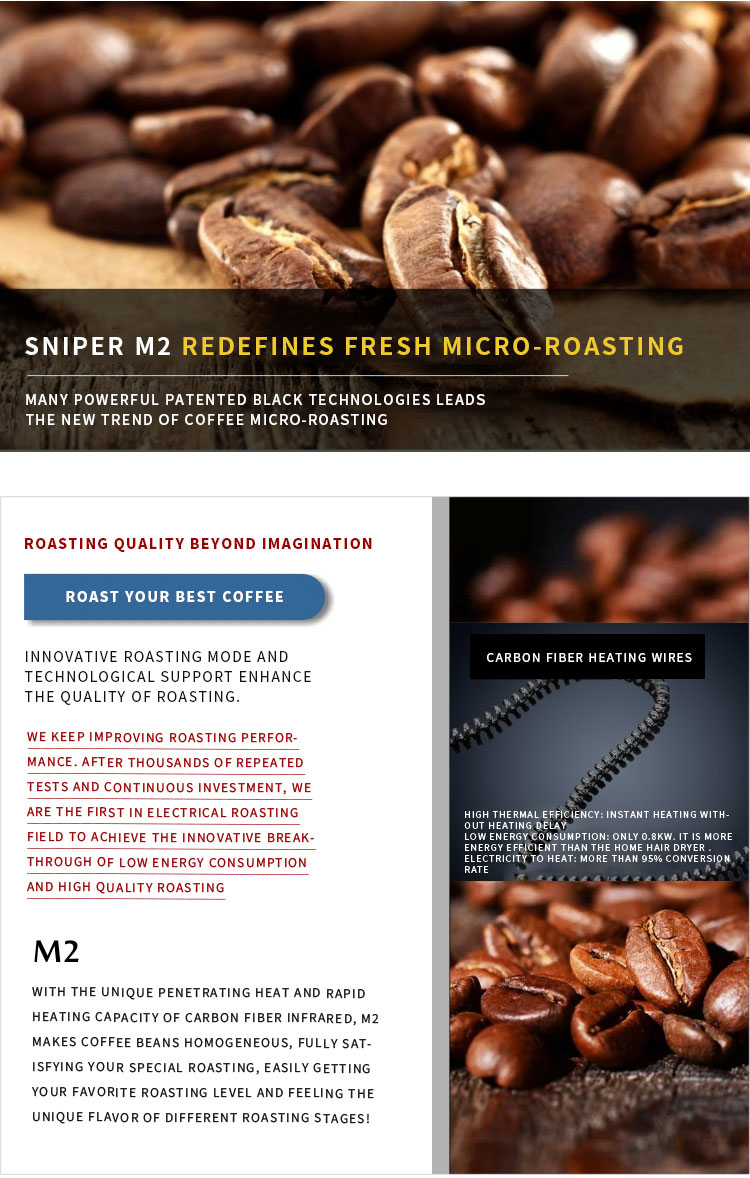 Kaleido Sniper M2: the ultimate coffee roasting machine